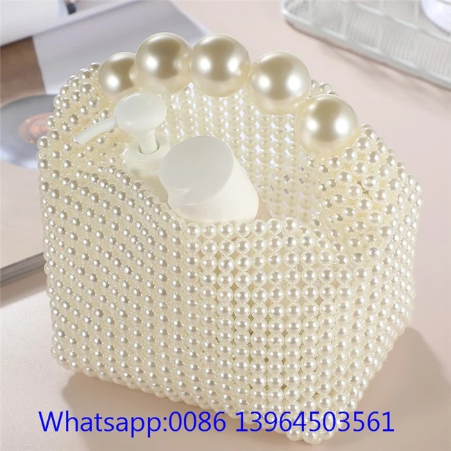 Handmade Pearl Clutch Bag