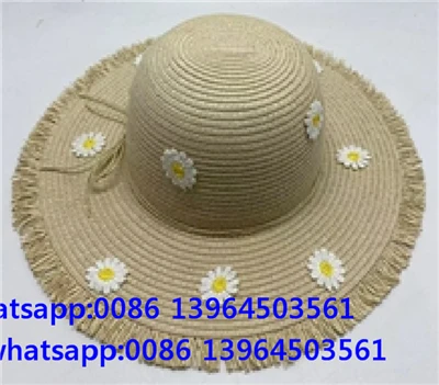 Tassal Baby Girl Flower Straw Hat For Summer