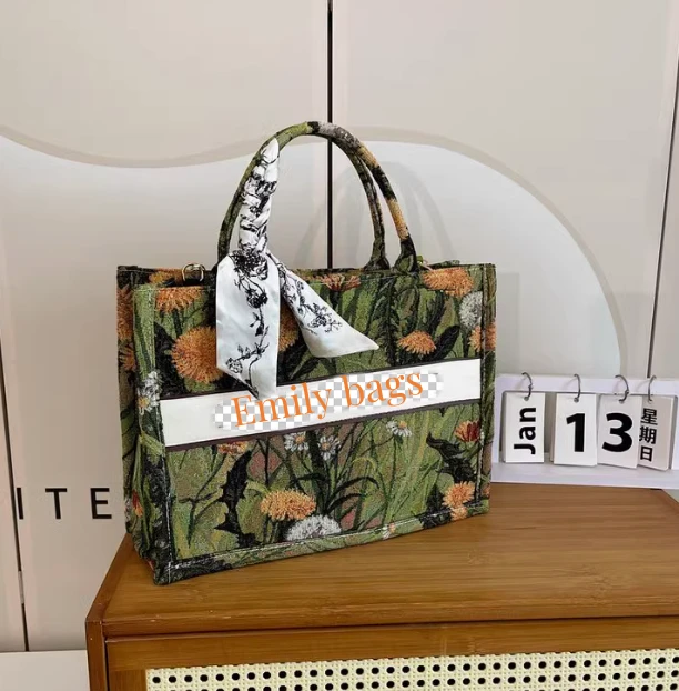 Designed Canvas Women Handbags