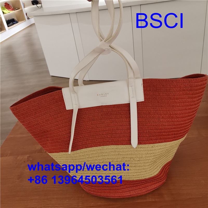 Durable Large Straw Beach Bag