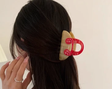 French Design Hair Jaw Clips