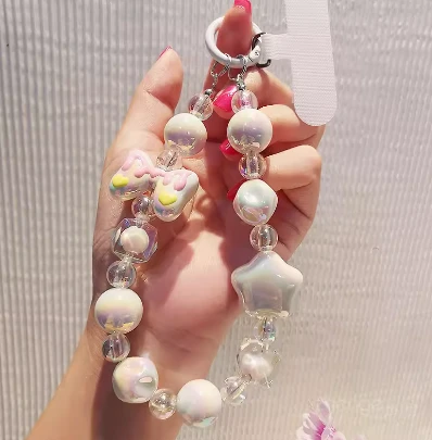 Girl Handchain Phone Strap Pendant