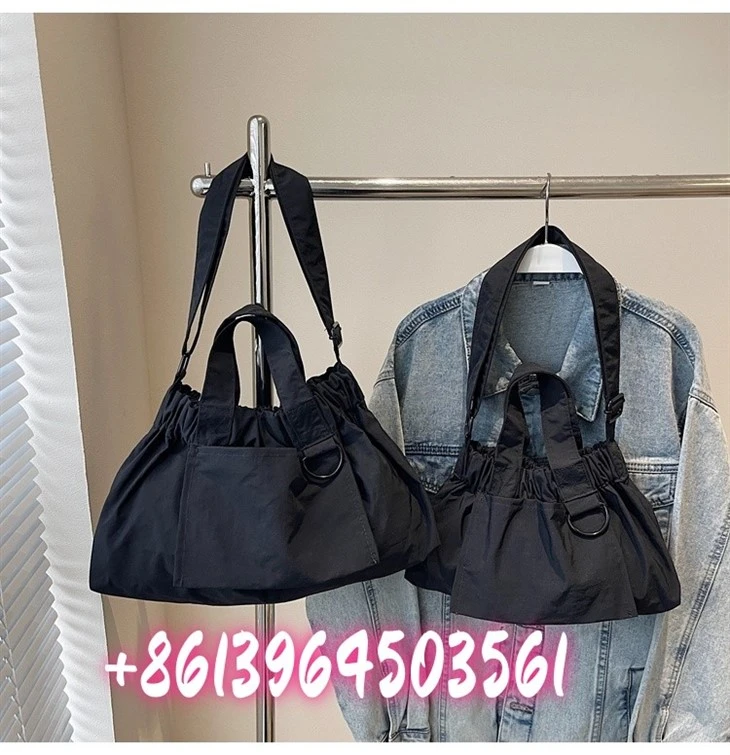 Long Strap Nylon Shoulder Bags