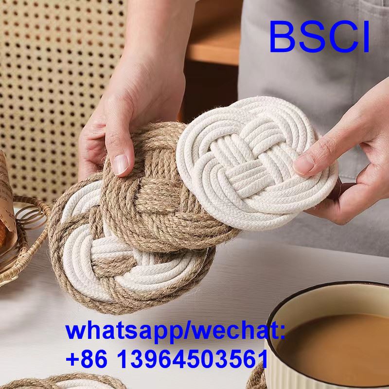 Natural Jute Placemats Pattern