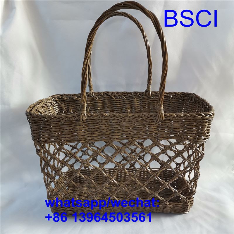 Plastic Woven Beach Bag