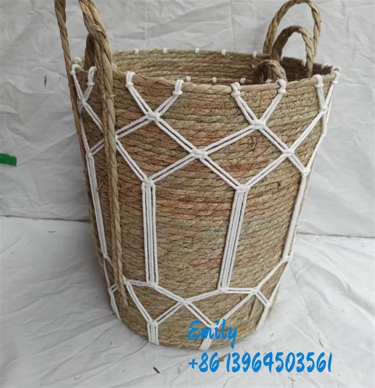 Round Woven Storage Baskets