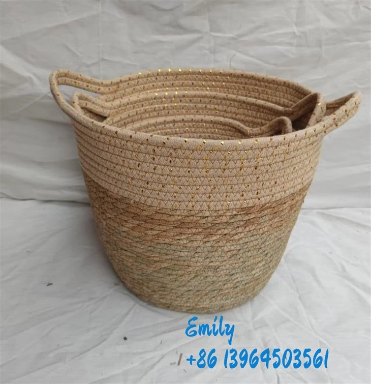 Small Natural Storage Baskets