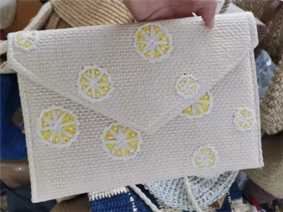 Paper Embroidery Women Clutch Bag