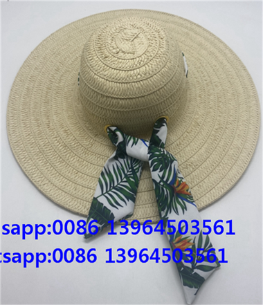 Women Summer Hat Paper Straw Sunhat
