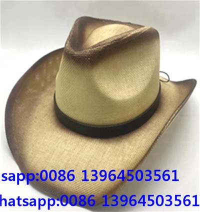 Distressed Cowboy Hat For Summer