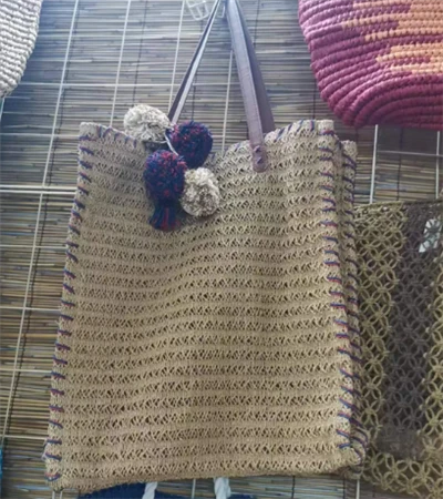 Paper Crochet Lady Summer Tote Bag