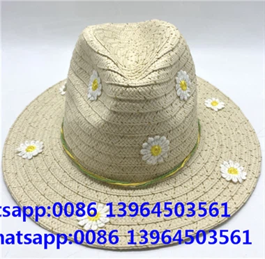 Ladies Straw Light Bowknot Sun Hat