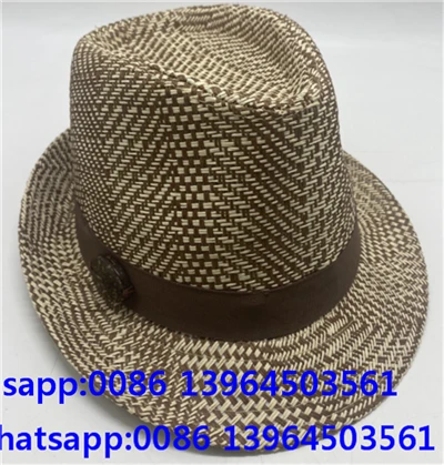 Short Brim Men Boho Straw Hat