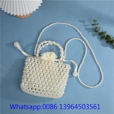 Crossboday Pearl Beaded Bag