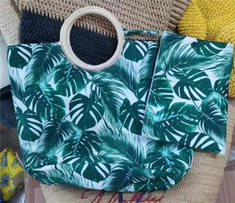 Tropical Women Beach Bag One Set