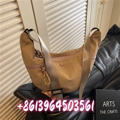 Man Nylon Shoulder Bag