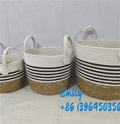 Natural Decorative Bins Baskets