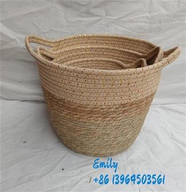 Small Natural Storage Baskets