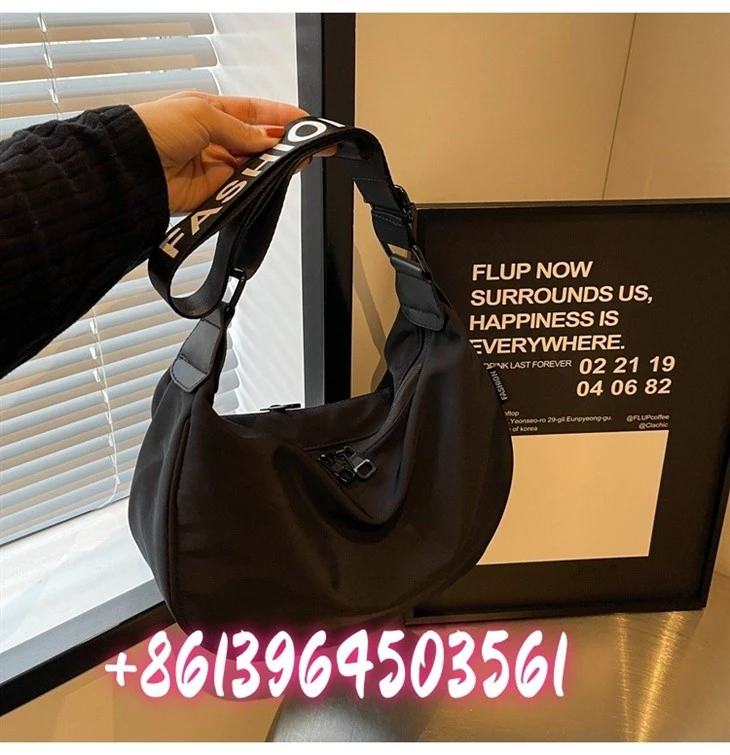 Womens Nylon Small Shoulder Bag